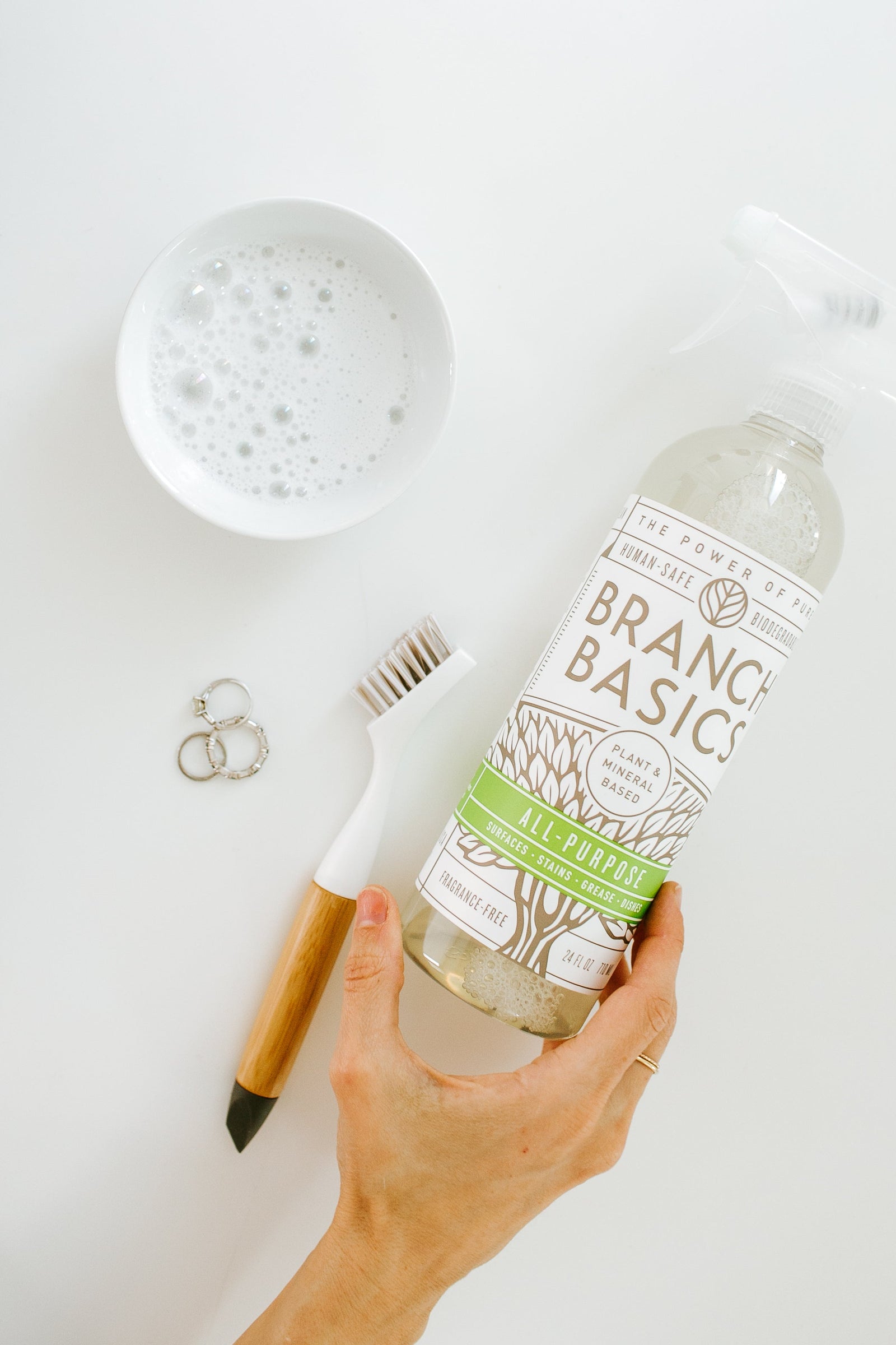 How To Clean Jewelry With Branch Basics