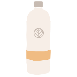 Illustration of 33.8 fluid ounce Concentrate bottle