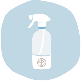 Illustration of 24 fluid ounce All Purpose bottle.