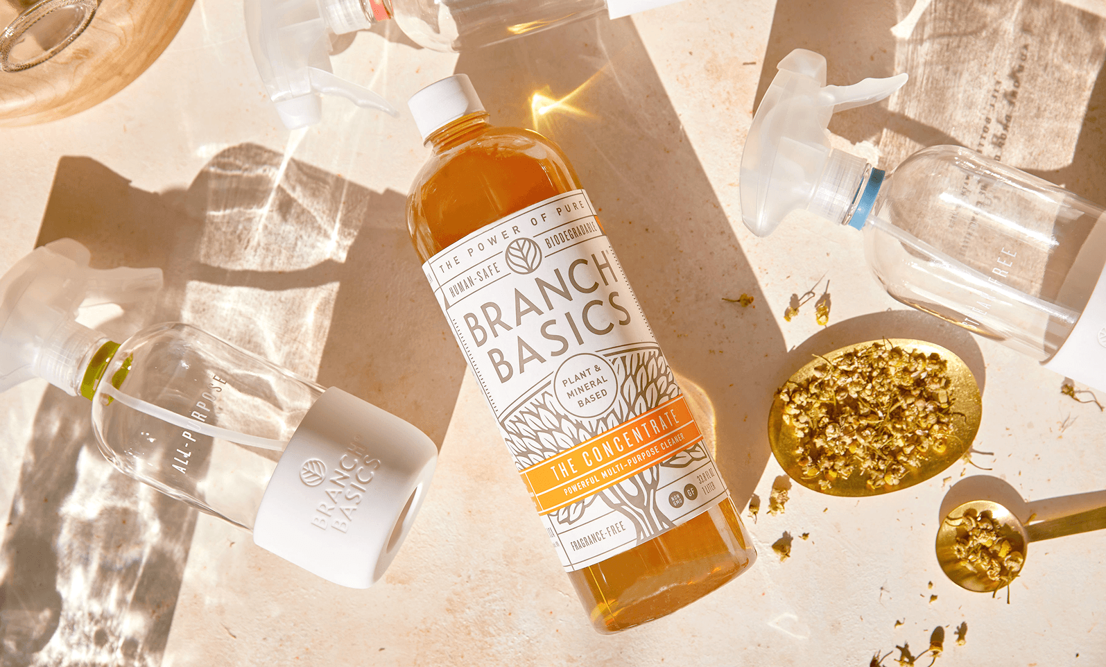 Natural Cleaning Concentrates: How Branch Basics Concentrate And Refills Cut Waste