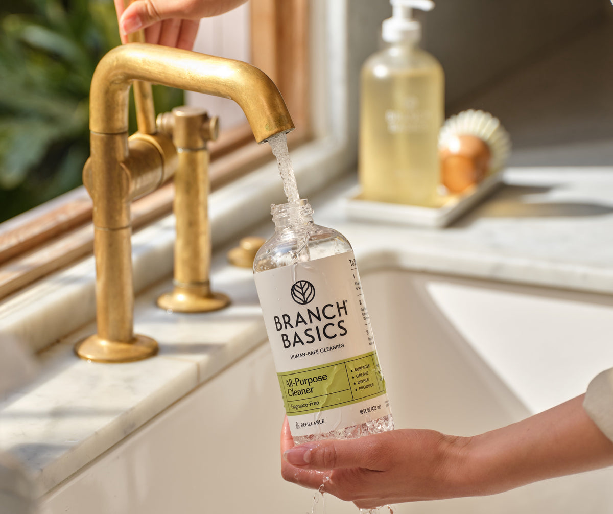 Why We Don't Put Dyes In Our Cleaning Products