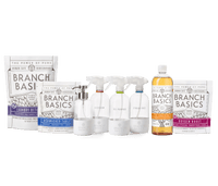The Ultimate Starter Kit featuring refillable Glass bottles, displayed against a transparent background. - Thumbnail View 2
