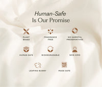 Embedded text that highlights Branch Basics's human-safe promises, including: plant-based, biodegradable, no harmful preservatives, human-safe, fragrance-free, and non-GMO. - Thumbnail View 6
