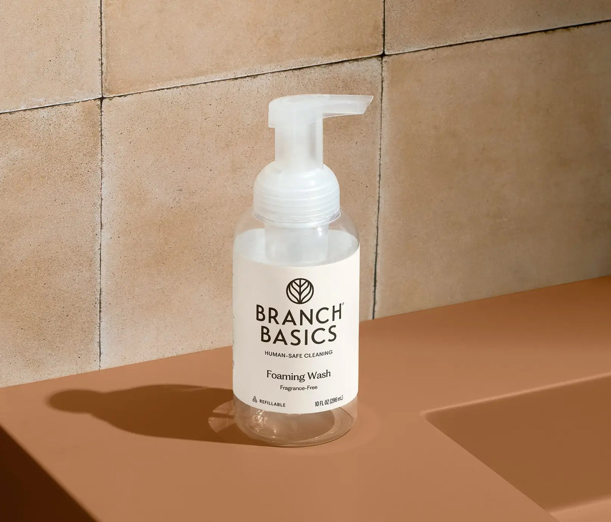 Foaming Wash Bottle Product Page