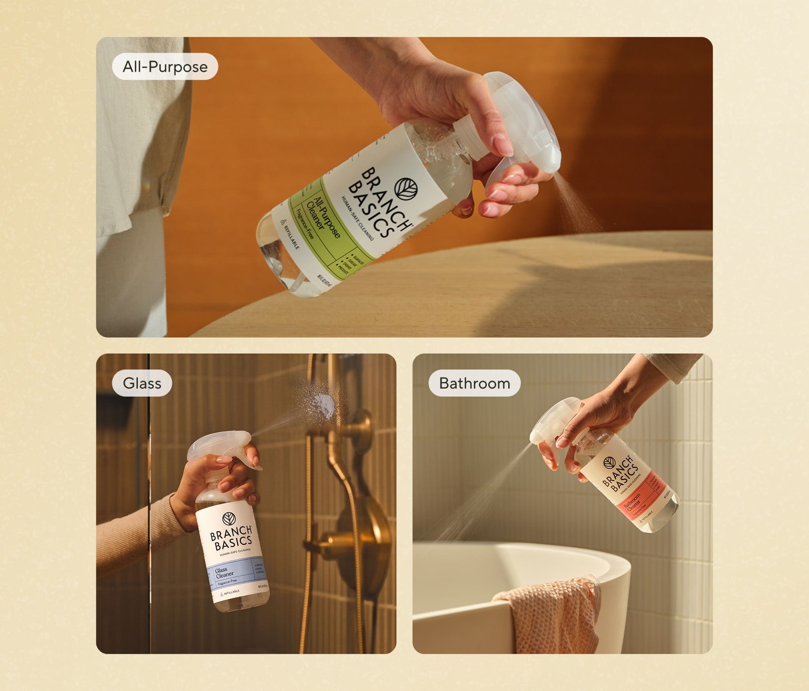 Surface Cleaning Kit (Plastic / 8oz)- View 2
