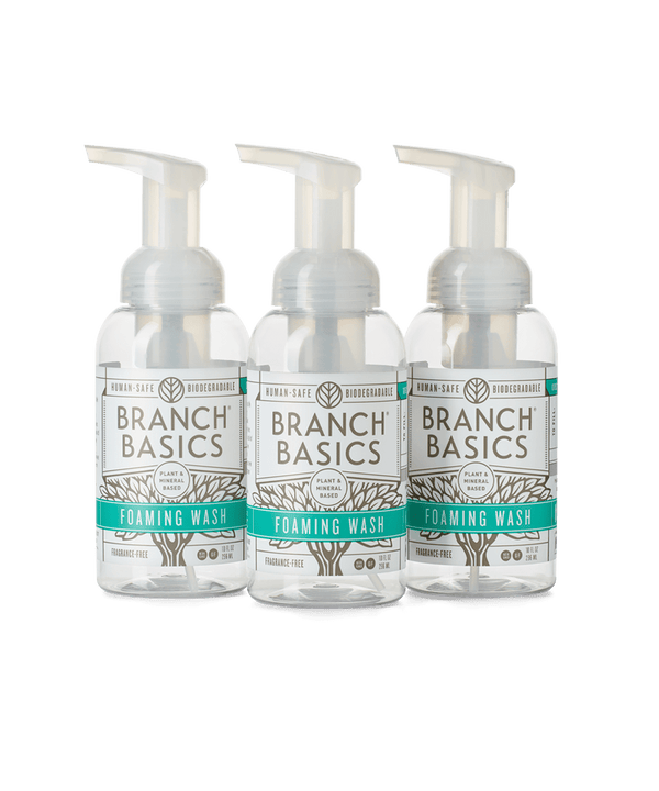 Foaming Wash Bottle (3 Pack / Plastic / Clear) - View 1
