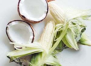 Coconut and corn