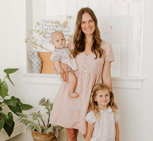 Founder Kelly Love with her children