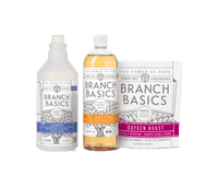 The Laundry Kit featuring a refillable Plastic bottle, displayed against a transparent background. - Thumbnail View 1

