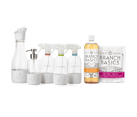 The Premium Starter Kit featuring refillable Glass bottles, displayed against a transparent background. - Thumbnail View 2
