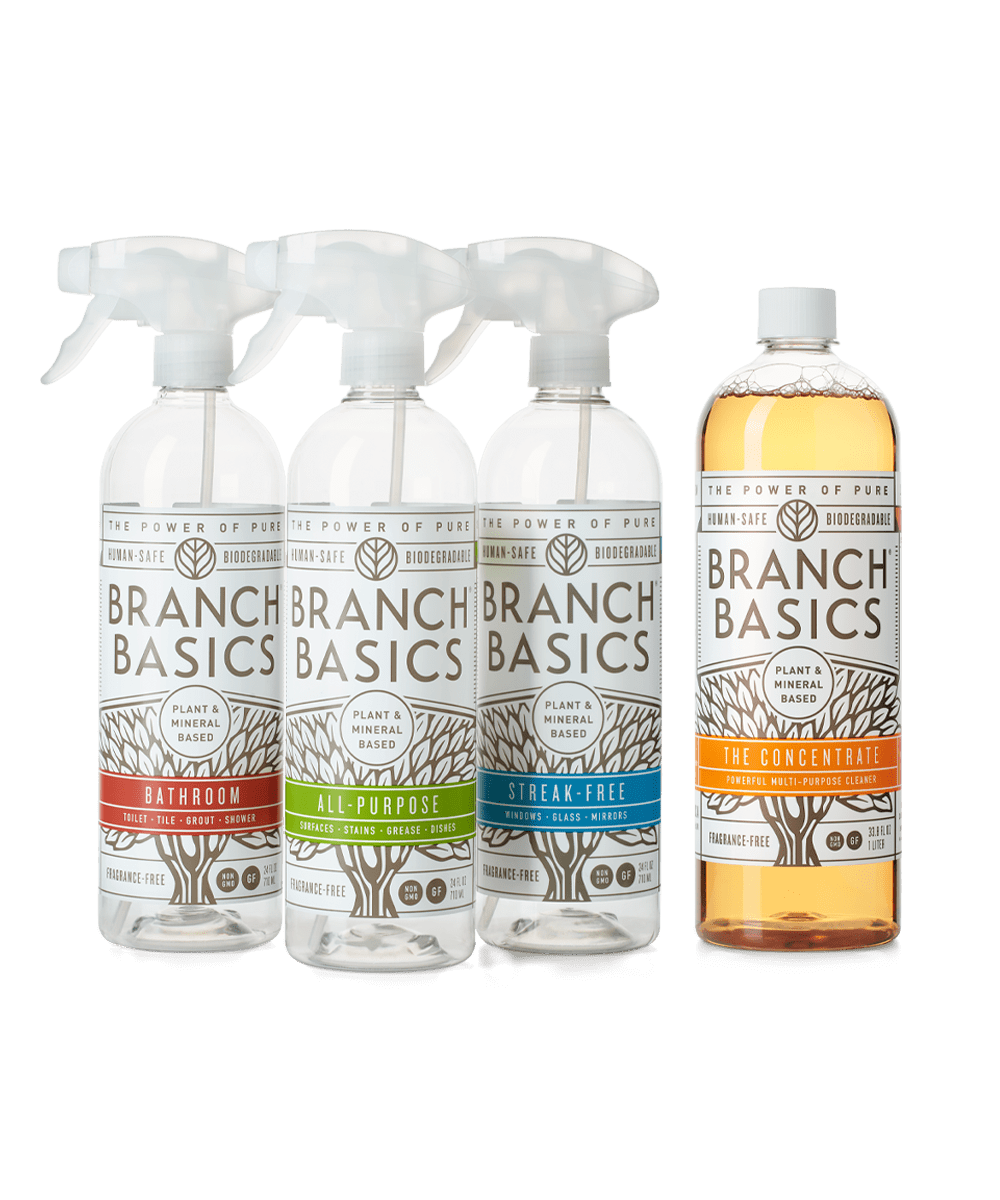 Glass Starter Kit: Non-Toxic Cleaning Products | Branch Basics