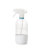 A refillable Glass Streak-Free bottle, used to dilute and dispense Branch Basics Concentrate with water, displayed on a transparent background.